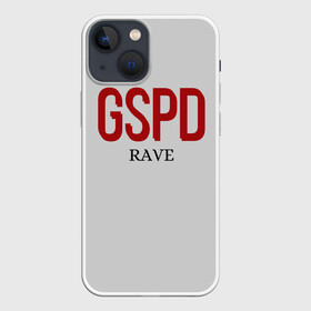 Чехол для iPhone 13 mini с принтом GSPD rave в Кировске,  |  | gspd | music | rave | гспд | гспд.