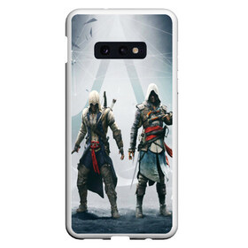 Чехол для Samsung S10E с принтом ASSASSIN`S CREED в Кировске, Силикон | Область печати: задняя сторона чехла, без боковых панелей | black flag | brotherhood | chronicles | creed | game | origins | revelations | rogue | syndicate | unity | valhalla | альтаир | ассасин | игры | кинжал | пираты