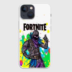 Чехол для iPhone 13 mini с принтом FORTNITE CROW в Кировске,  |  | Тематика изображения на принте: 2019 | battle royale | chapter 2 | epic games | fortnite | game | season x | zombie | зомби | фортнайт