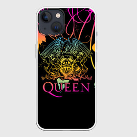 Чехол для iPhone 13 с принтом Queen в Кировске,  |  | bohemian | brian | freddie | john | mercury | must go on | queen | rhapsody | roger | taylor | the miracle | the show | богемская | рапсодия | роджер тейлор | фредди меркьюри