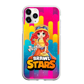 Чехол для iPhone 11 Pro Max матовый с принтом Jessie Brawl Stars anime style в Кировске, Силикон |  | brawl | brawl stars | brawlstars | brawl_stars | jessie | аниме | бравл | бравлстарс | джеси | джесси | джэси | джэсси