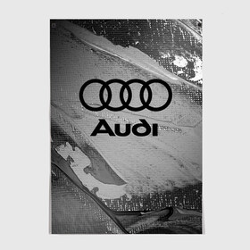 Постер с принтом AUDI / АУДИ в Кировске, 100% бумага
 | бумага, плотность 150 мг. Матовая, но за счет высокого коэффициента гладкости имеет небольшой блеск и дает на свету блики, но в отличии от глянцевой бумаги не покрыта лаком | Тематика изображения на принте: audi | auto | felb | logo | moto | quattro | sport | symbol | авто | автомобильные | ауди | кватро | кольца | лого | логотип | логотипы | марка | мото | символ | спорт | фгвш | шильдик