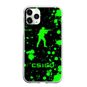 Чехол для iPhone 11 Pro Max матовый с принтом CS:GO logo в Кировске, Силикон |  | Тематика изображения на принте: 