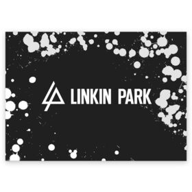 Поздравительная открытка с принтом LINKIN PARK / ЛИНКИН ПАРК в Кировске, 100% бумага | плотность бумаги 280 г/м2, матовая, на обратной стороне линовка и место для марки
 | Тематика изображения на принте: linkin | linkinpark | logo | lp | music | park | rock | линкин | линкинпарк | лого | логотип | логотипы | лп | музыка | парк | рок | символ