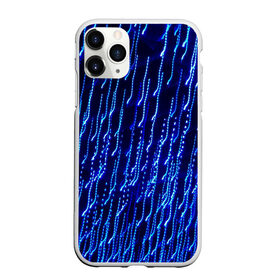 Чехол для iPhone 11 Pro Max матовый с принтом Neon rain в Кировске, Силикон |  | 3301 | 4800 | dpi | neon | rain | дождь | неон