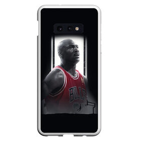 Чехол для Samsung S10E с принтом MICHAEL JORDAN в Кировске, Силикон | Область печати: задняя сторона чехла, без боковых панелей | jordan | michael | michael jordan | nba | баскетбол | баскетболист | джордан | защитник | майкл | майкл джордан | нба