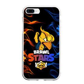 Чехол для iPhone 7Plus/8 Plus матовый с принтом BRAWL STARS PHOENIX CROW в Кировске, Силикон | Область печати: задняя сторона чехла, без боковых панелей | brawl | brawl stars | brawlstars | crow | fire | flame | game | leon | loen | phoenix | shark | star | stars | акула | бравл | браво | вода | звезда | звезды | игра | леон | огонь | пламя | стар | старс | феникс