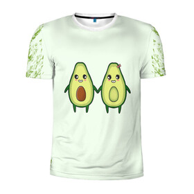 Мужская футболка 3D спортивная с принтом Авокадо в Кировске, 100% полиэстер с улучшенными характеристиками | приталенный силуэт, круглая горловина, широкие плечи, сужается к линии бедра | авокадо | веган | еда блогеров | мемы | минимализм | прикольные картинки | прикольные надписи | растение | смешное авокадо | фрукт