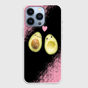 Чехол для iPhone 13 Pro с принтом Авокадо в Кировске,  |  | Тематика изображения на принте: авокадо | веган | еда блогеров | мемы | минимализм | прикольные картинки | прикольные надписи | растение | смешное авокадо | фрукт