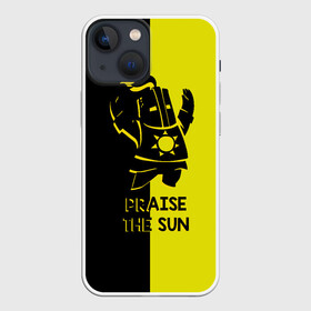 Чехол для iPhone 13 mini с принтом Praise the sun в Кировске,  |  | dark souls | dark souls iii | дарк солс | дарк соулс | темные души | черные души