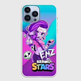 Чехол для iPhone 13 Pro Max с принтом Emz Brawl stars ЭМЗ в Кировске,  |  | brawl | brawl stars | brawlstars | brawl_stars | emz | jessie | амз | бравл | бравлстарс | эма | эмз