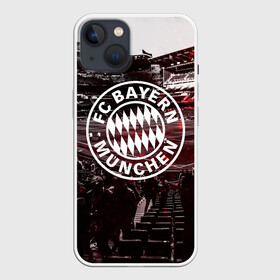 Чехол для iPhone 13 с принтом FC BAYERN MUNCHEN в Кировске,  |  | bayer | bayern | munchen | бавария | баер | баерн | байер | байерн | клуб | мюллер | мюнхен | нойер | фк байер | футбольный