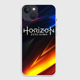 Чехол для iPhone 13 с принтом Horizon Zero Dawn STRIPES в Кировске,  |  | aloy | antasy girl | art | artwork | digital art | fantasy | horizon | horizon: zero dawn | landscape | tallneck | warrior fantasy | weapon | zero dawn