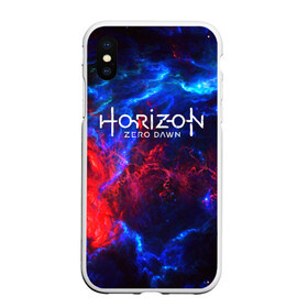 Чехол для iPhone XS Max матовый с принтом Horizon Zero Dawn в Кировске, Силикон | Область печати: задняя сторона чехла, без боковых панелей | aloy | antasy girl | art | artwork | digital art | fantasy | horizon | horizon: zero dawn | landscape | tallneck | warrior fantasy | weapon | zero dawn