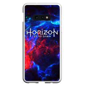 Чехол для Samsung S10E с принтом Horizon Zero Dawn в Кировске, Силикон | Область печати: задняя сторона чехла, без боковых панелей | aloy | antasy girl | art | artwork | digital art | fantasy | horizon | horizon: zero dawn | landscape | tallneck | warrior fantasy | weapon | zero dawn