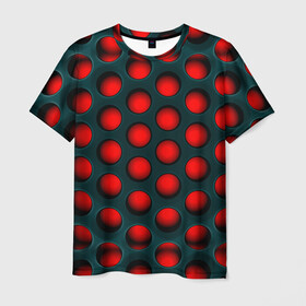 Мужская футболка 3D с принтом Кошмар Трипофоба в Кировске, 100% полиэфир | прямой крой, круглый вырез горловины, длина до линии бедер | абстракция | геометрия | карбон | кластерные отверстия | кластеры | отверстия | соты | текстура | трипофоб | трипофобия