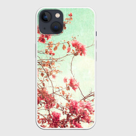 Чехол для iPhone 13 с принтом Цветы в Кировске,  |  | весна | дерево | природа | розы | цветок | цветы