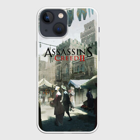 Чехол для iPhone 13 mini с принтом Assassin’s Creed 2 в Кировске,  |  | black flag | brotherhood | chronicles | creed | game | origins | revelations | rogue | syndicate | unity | valhalla | альтаир | ассасин | игры | кинжал | пираты