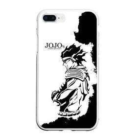 Чехол для iPhone 7Plus/8 Plus матовый с принтом JoJo Bizarre Adventure в Кировске, Силикон | Область печати: задняя сторона чехла, без боковых панелей | anime | jojo | jojo’s bizarre adventure | аниме | анимэ | биззаре адвенчер | джо | джо джо | джоджо | джонатан джостар | дзёсукэ хигасиката | дзётаро кудзё | жожо | игги | кира | лого | манга | невероятные приключения