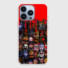 Чехол для iPhone 13 Pro с принтом Five Nights At Freddys в Кировске,  |  | 5 ночей | 5 ночей с фредди | 5 ночей с фреди | five nights at freddys | fnaf | foxy | аниматроники | игра | компьютерная игра | пять ночей с фредди | фокси | фредди | фреди | чика