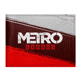 Обложка для студенческого билета с принтом METRO EXODUS / МЕТРО ИСХОД в Кировске, натуральная кожа | Размер: 11*8 см; Печать на всей внешней стороне | exodus | game | games | logo | metro | sam | sparta | spartan | игра | игры | исход | лого | логотип | логотипы | метро | символ | символы | спарта | спартанец | сэм | эксодус