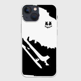 Чехол для iPhone 13 mini с принтом Marshmello в Кировске,  |  | alone | beautiful | disc | dj | jockey | marshmallow | now | американский | диджей | дискотека | маршмэллоу | продюсер