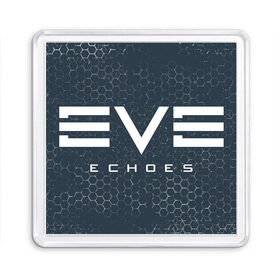 Магнит 55*55 с принтом EVE ECHOES / ИВ ЭХО в Кировске, Пластик | Размер: 65*65 мм; Размер печати: 55*55 мм | Тематика изображения на принте: 