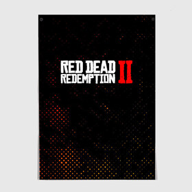 Постер с принтом RED DEAD REDEMPTION 2 в Кировске, 100% бумага
 | бумага, плотность 150 мг. Матовая, но за счет высокого коэффициента гладкости имеет небольшой блеск и дает на свету блики, но в отличии от глянцевой бумаги не покрыта лаком | dead | game | games | logo | rdr | rdr2 | red | red dead redemption 2 | redemption | дед | игра | игры | лого | логотип | логотипы | рдр | рдр2 | ред | редемпшен | редемпшн | символ | символы