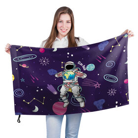 Флаг 3D с принтом Elon Musk в Кировске, 100% полиэстер | плотность ткани — 95 г/м2, размер — 67 х 109 см. Принт наносится с одной стороны | astronaut | celebrity | cosmonaut | cosmos | genius | gloves | planet | space | spacesuit | гений | знаменитость | космонавт | космос | перчатки | планета | скафандр