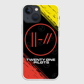 Чехол для iPhone 13 mini с принтом TWENTY ONE PILOTS   21 PILOTS в Кировске,  |  | logo | music | one | pilots | rock | symbol | top | twenty | twentyonepilots | ван | группа | лого | логотип | логотипы | музыка | пилотс | рок | символ | символы | твенти | топ