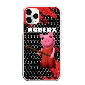 Чехол для iPhone 11 Pro Max матовый с принтом ROBLOX PIGGY - СВИНКА ПИГГИ в Кировске, Силикон |  | pig | piggy | roblox | игра | компьютерная игра | логотип | онлайн | онлайн игра | пигги | поросенок | роблакс | роблокс | свинка | свинья