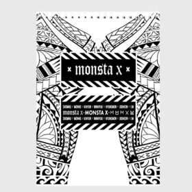 Скетчбук с принтом Monsta X в Кировске, 100% бумага
 | 48 листов, плотность листов — 100 г/м2, плотность картонной обложки — 250 г/м2. Листы скреплены сверху удобной пружинной спиралью | dramarama | edm | hyungwon | idol | im | j pop | jooheon | k pop | kihyun | kpop | minhyuk | mv | shownu | the code | wonho | вонхо | монста х | хип хоп