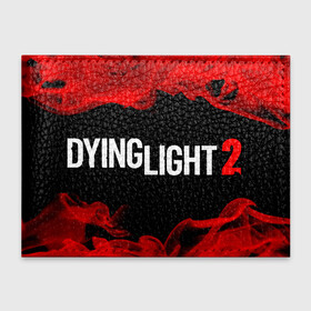 Обложка для студенческого билета с принтом DYING LIGHT 2   ДАИНГ ЛАЙТ в Кировске, натуральная кожа | Размер: 11*8 см; Печать на всей внешней стороне | dying | dying light 2 | dyinglight 2 | dyinglight2 | game | games | horror | light | survival | zombie | выживание | даинг | даинг лайт 2 | даинглайт 2 | даинглайт2 | зомби | игра | игры | лайт | лого | логотип | логотипы | свет | символ | символы