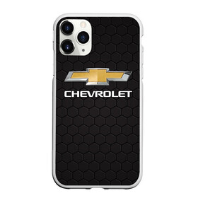 Чехол для iPhone 11 Pro матовый с принтом CHEVROLET в Кировске, Силикон |  | chevrolet | авто | автомобиль | логотип | марка | машина | надпись | текстура | шевроле | шевролет