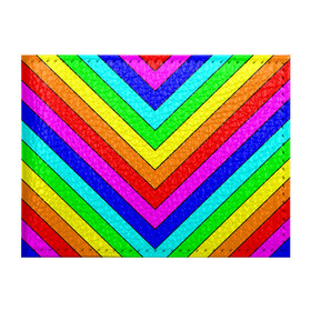 Обложка для студенческого билета с принтом Rainbow Stripes в Кировске, натуральная кожа | Размер: 11*8 см; Печать на всей внешней стороне | Тематика изображения на принте: geometry | gradient | neon | геометрические | градиент | детям | кислота | кислотный | конус | красочный | линии | неоновые | пирамида | полоска | полосы | радуга | радужный | разноцветные | сочный | треугольники