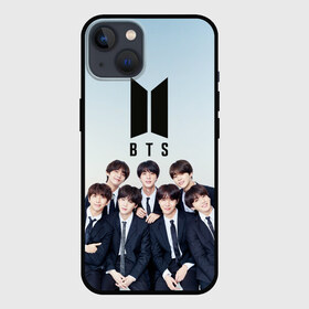 Чехол для iPhone 13 с принтом BTS в Кировске,  |  | bt21 | bts | hoseok | jhope | jimin | jin | jungkook | namjoon | rm | taehyung | v | бантан | бт21 | бтс | ви | джей хоуп | джин | космос | намджун | небо | облака | рм | тэхен | фиолетовый | хосок | черная | черный | чимин | чонгук | ш