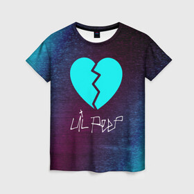 Женская футболка 3D с принтом LIL PEEP / ЛИЛ ПИП в Кировске, 100% полиэфир ( синтетическое хлопкоподобное полотно) | прямой крой, круглый вырез горловины, длина до линии бедер | beautiful | daddy | heart | life | lil | lilpeep | music | peep | rap | rapper | rip | tattoo | лил | лилпип | литл | лого | музыка | папочка | пип | рип | рожица | рэп | рэпер | рэперы | сердечко | сердце | символ | тату | татуировки