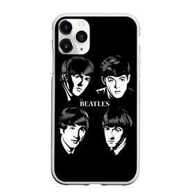 Чехол для iPhone 11 Pro матовый с принтом THE BEATLES в Кировске, Силикон |  | англия | гитара | коллектив | легенды | музыка