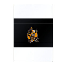 Магнитный плакат 2Х3 с принтом BMX в Кировске, Полимерный материал с магнитным слоем | 6 деталей размером 9*9 см | bicycle | bmx | skull | sport | x games | велик | велосипед | велоспорт | скелет | череп | экстремальный спорт
