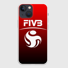 Чехол для iPhone 13 mini с принтом FIVB ВОЛЕЙБОЛ в Кировске,  |  | fivb | voleybal | volleyball | волебол | волейбол | волейбола | волейболист | волейболистка | воллейбол | международная | федерация | фивб