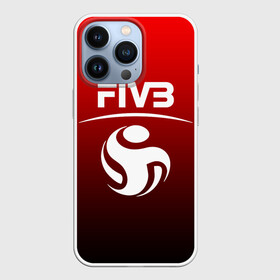 Чехол для iPhone 13 Pro с принтом FIVB ВОЛЕЙБОЛ в Кировске,  |  | fivb | voleybal | volleyball | волебол | волейбол | волейбола | волейболист | волейболистка | воллейбол | международная | федерация | фивб