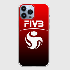 Чехол для iPhone 13 Pro Max с принтом FIVB ВОЛЕЙБОЛ в Кировске,  |  | fivb | voleybal | volleyball | волебол | волейбол | волейбола | волейболист | волейболистка | воллейбол | международная | федерация | фивб