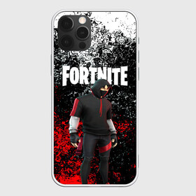 Чехол для iPhone 12 Pro Max с принтом IKONIK FORTNITE в Кировске, Силикон |  | Тематика изображения на принте: 2019 | battle royale | chapter 2 | epic games | fortnite | game | season x | zombie | зомби | фортнайт