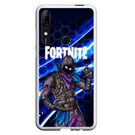 Чехол для Honor P Smart Z с принтом FORTNITE RAVEN в Кировске, Силикон | Область печати: задняя сторона чехла, без боковых панелей | Тематика изображения на принте: 2019 | battle royale | chapter 2 | epic games | fortnite | game | season x | zombie | зомби | фортнайт