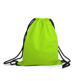 Рюкзак-мешок 3D с принтом ACID в Кировске, 100% полиэстер | плотность ткани — 200 г/м2, размер — 35 х 45 см; лямки — толстые шнурки, застежка на шнуровке, без карманов и подкладки | acid | зеленая | кислотная | однотонная | салатовая