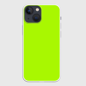 Чехол для iPhone 13 mini с принтом ACID в Кировске,  |  | acid | зеленая | кислотная | однотонная | салатовая