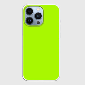 Чехол для iPhone 13 Pro с принтом ACID в Кировске,  |  | acid | зеленая | кислотная | однотонная | салатовая