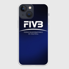 Чехол для iPhone 13 mini с принтом FIVB Volleyball в Кировске,  |  | fivb | voleybal | volleyball | волебол | волейбол | волейбола | волейболист | волейболистка | воллейбол | международная | федерация | фивб