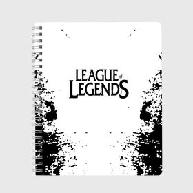 Тетрадь с принтом League of legends в Кировске, 100% бумага | 48 листов, плотность листов — 60 г/м2, плотность картонной обложки — 250 г/м2. Листы скреплены сбоку удобной пружинной спиралью. Уголки страниц и обложки скругленные. Цвет линий — светло-серый
 | best | build | bunnyfufuu | league | league of legends | league of legends pro guides | lol | lol montage | moba | offiners | proguides | riot | riot games | stream highlights | лига легенд | лол | оффинерс