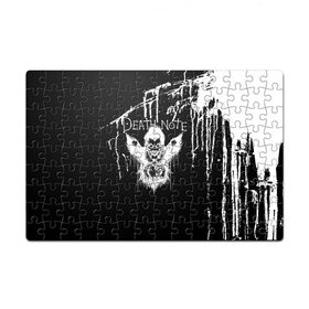 Пазл магнитный 126 элементов с принтом Death Note в Кировске, полимерный материал с магнитным слоем | 126 деталей, размер изделия —  180*270 мм | 